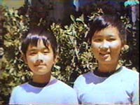 Tony and Tim as children