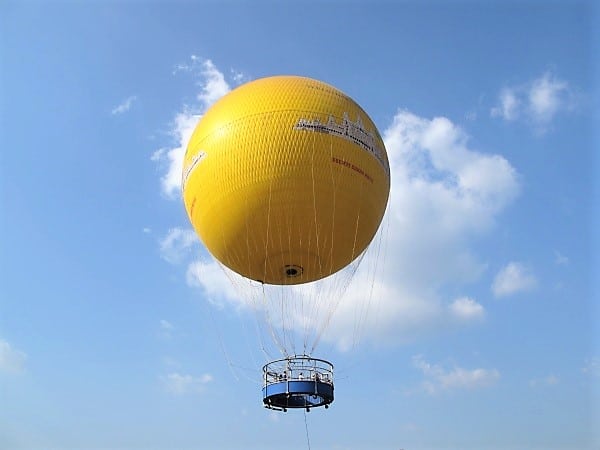 Balloon Over Angkor
