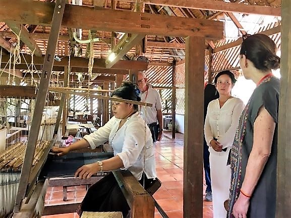 Silk Weaving