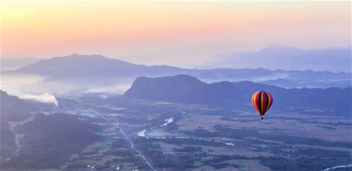 Rise High In A Hot Air Balloon