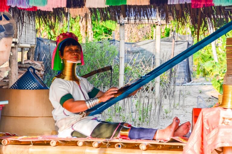 Karen Long Neck Hill Tribe