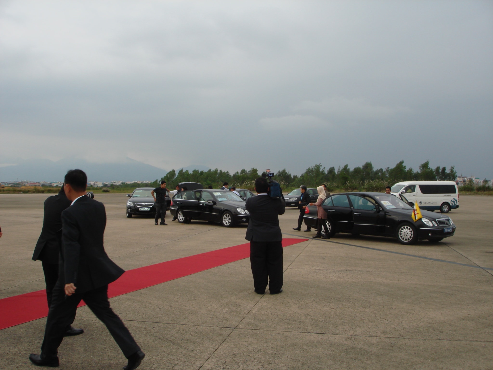 In-country security escort